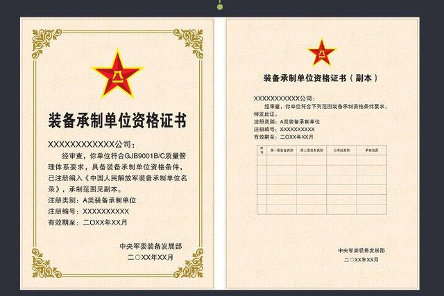 军工承制认证完整资料包（视频预览）